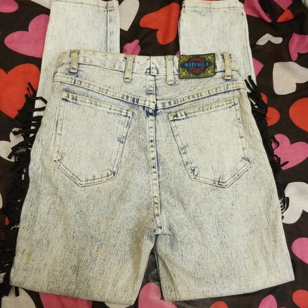 Jeans with fringes on each side - Picture 6 of 7